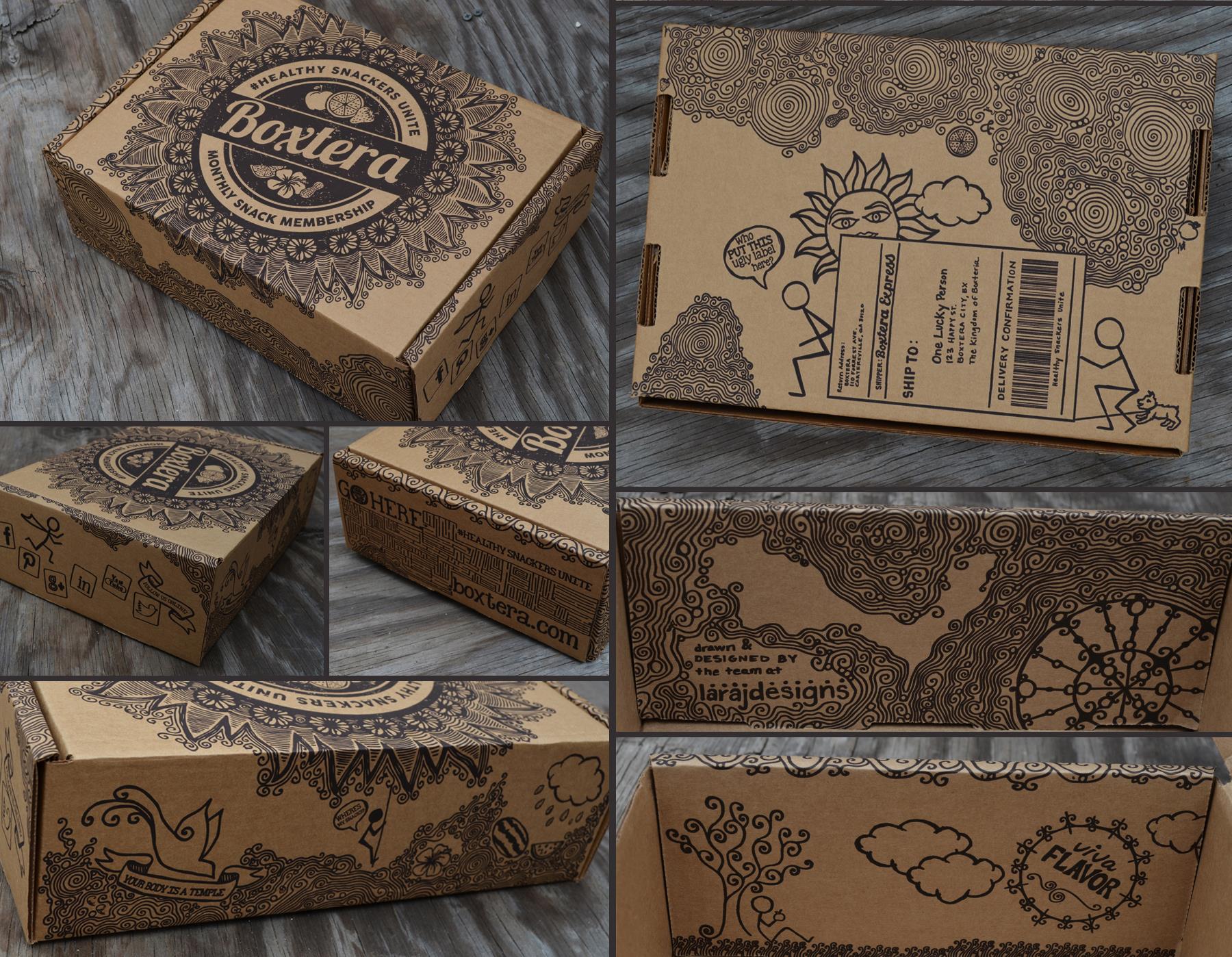 Boxtera Product Packaging Design