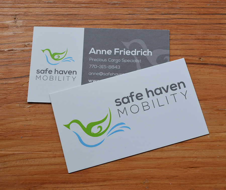 Safe Haven Mobility Business Card Design