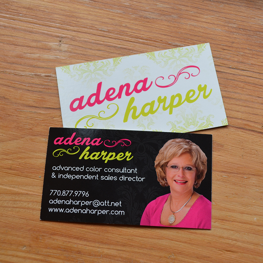 Adena harper Business Card Design
