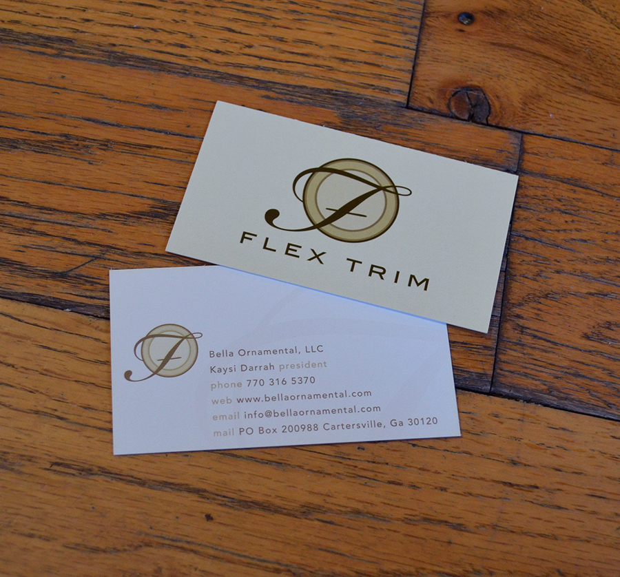Flex Trim Business Card Design