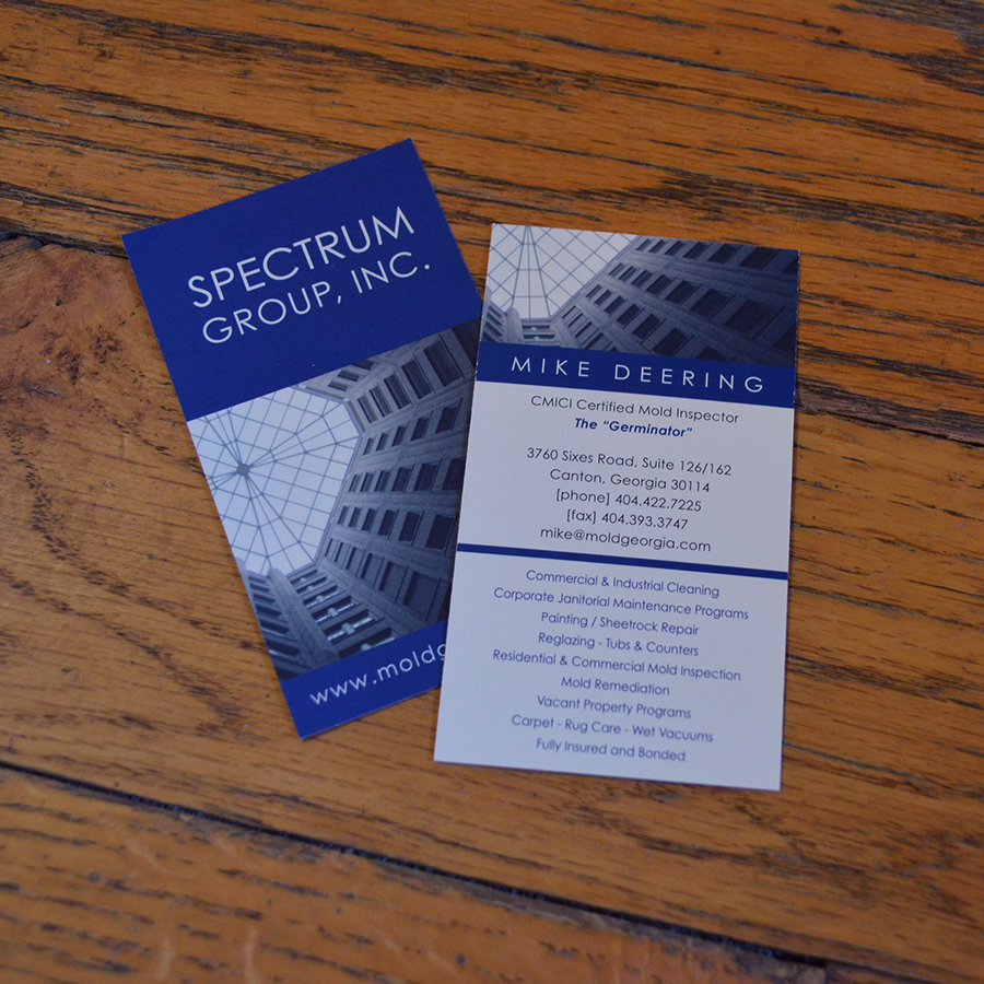 Spectrum Group, Inc. Business Card Design