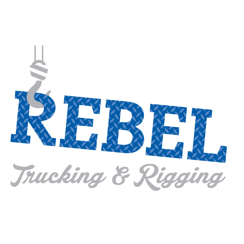Rebel Trucking and Rigging Logo Design