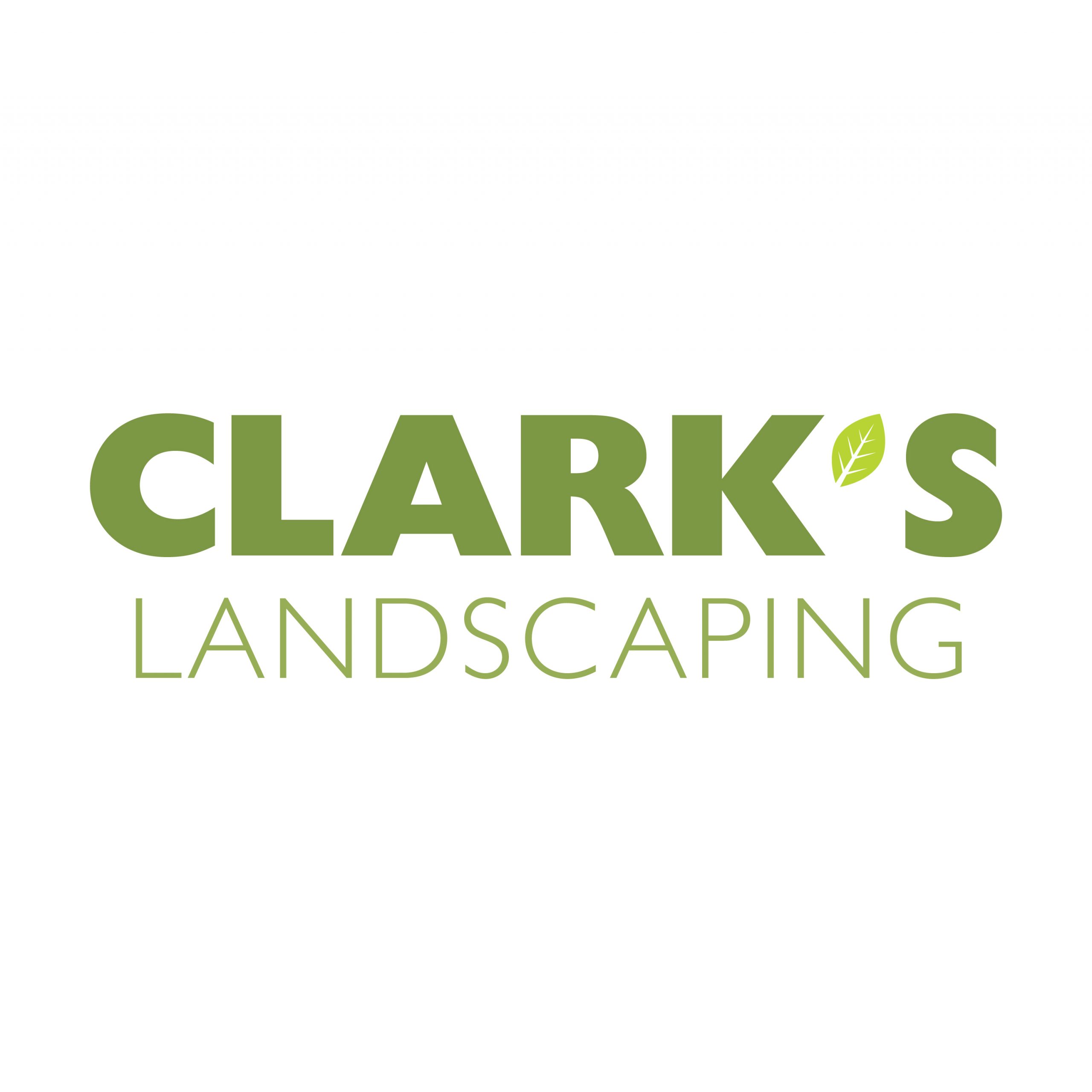 Clark's Landscaping Logo Design