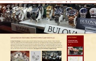 It's About Time Boutique Website Design