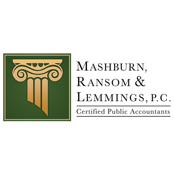 Mashburn, Ransom, & Lemmings, P.C. Certified Public Accountants Logo Design