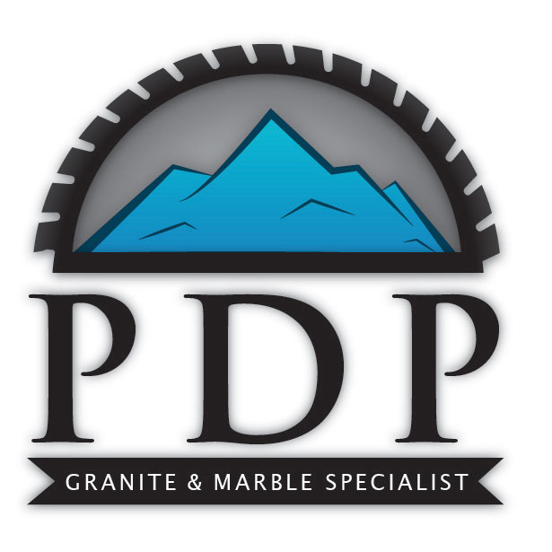 PDP Granite & Marble Specialist Logo Design