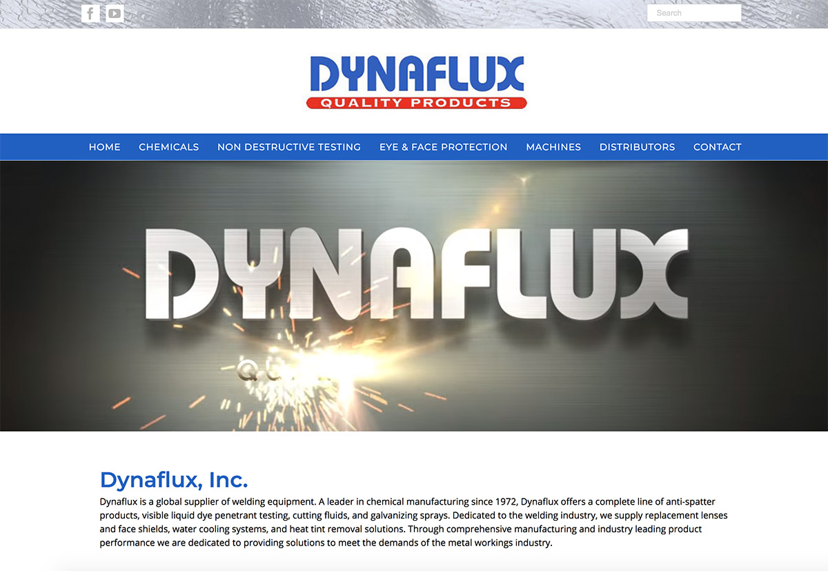 Dynaflux Website Design
