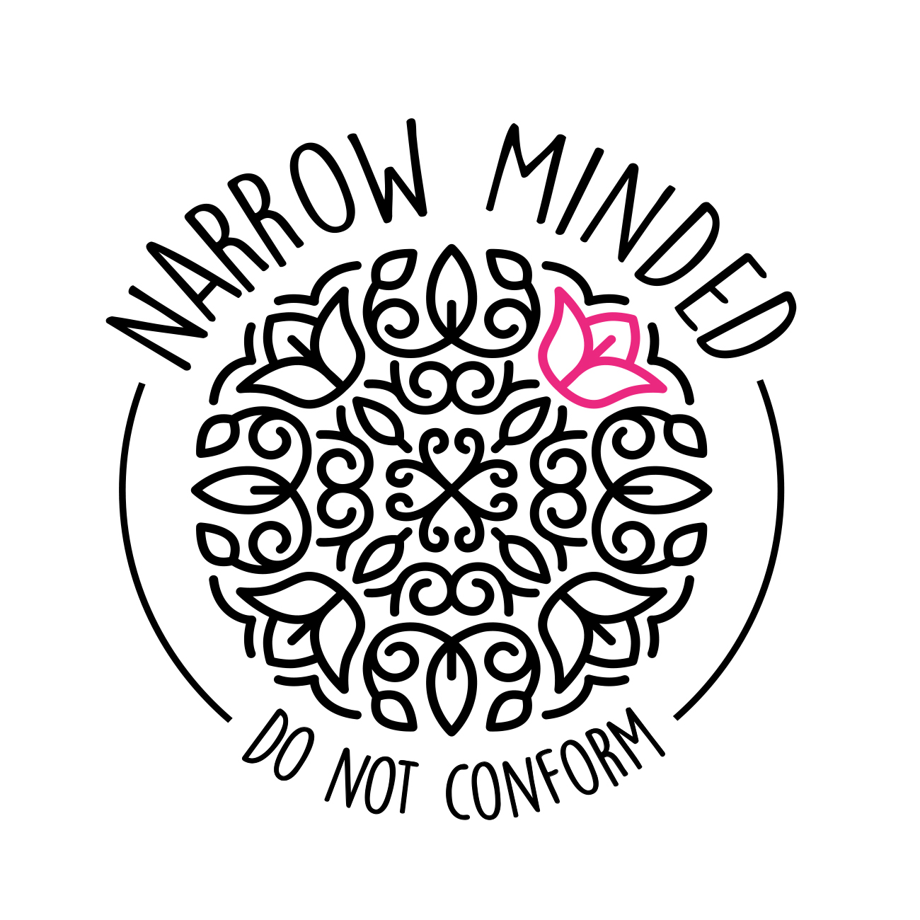 Narrow Minded Shoe Logo Design