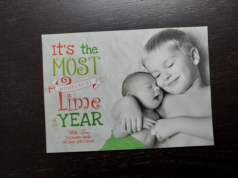 Custom Design Family Christmas Cards
