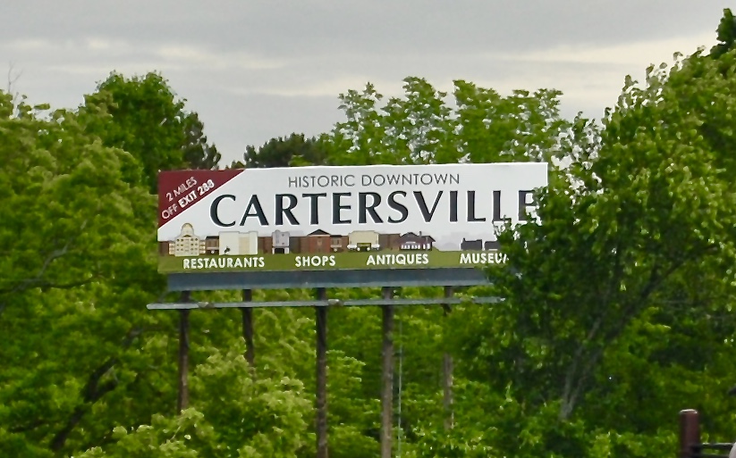Historic Downtown Cartersville Billboard Design
