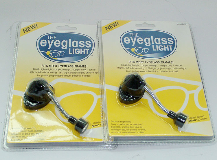 The Eyeglass Light custom packaging Design
