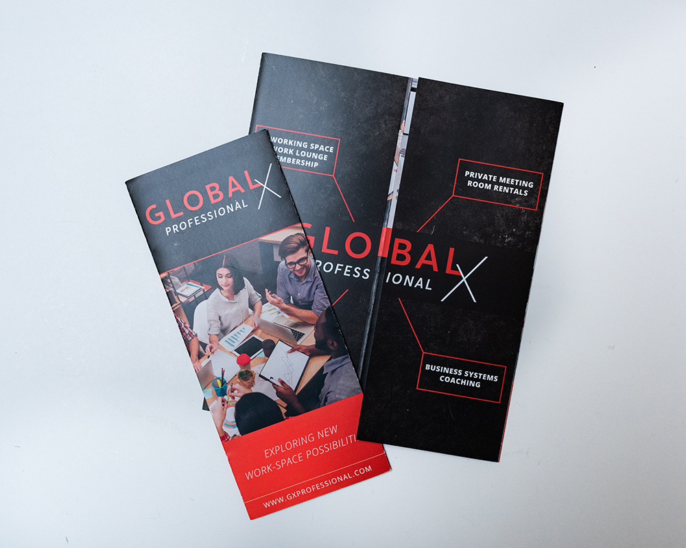 Global X Professional Gatefold Brochure