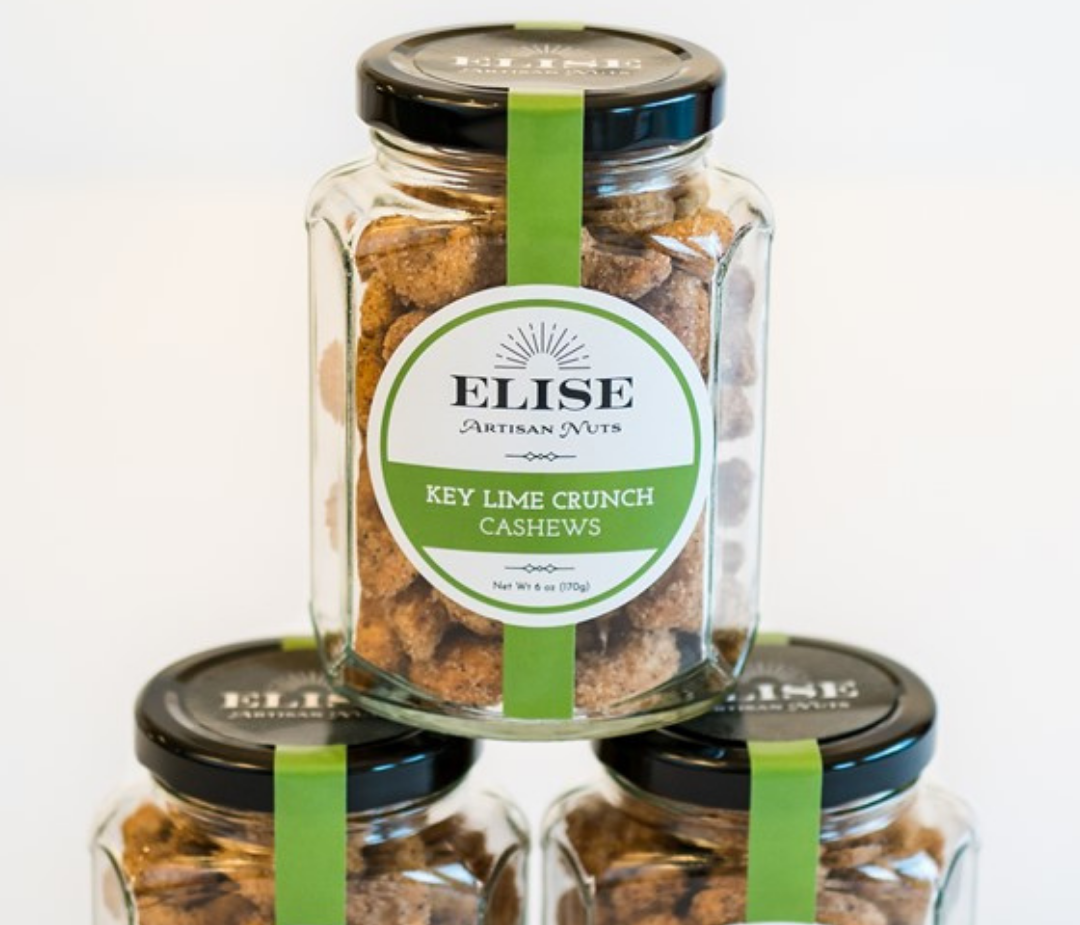 Product Packaging design for Elise Artisan Nuts