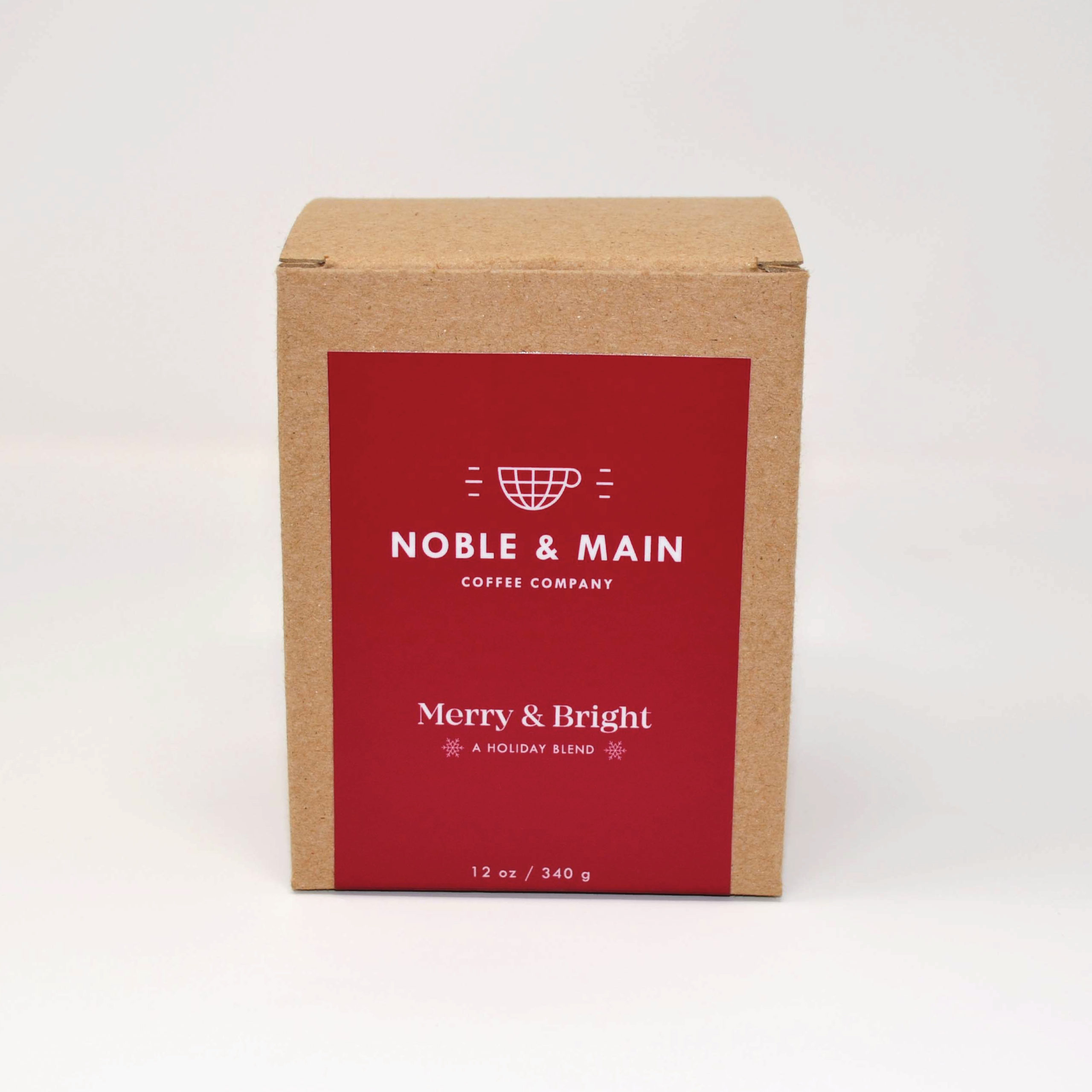 Noble & Main Coffee Company Packaging Design Holiday Boxes | Cartersville, Ga