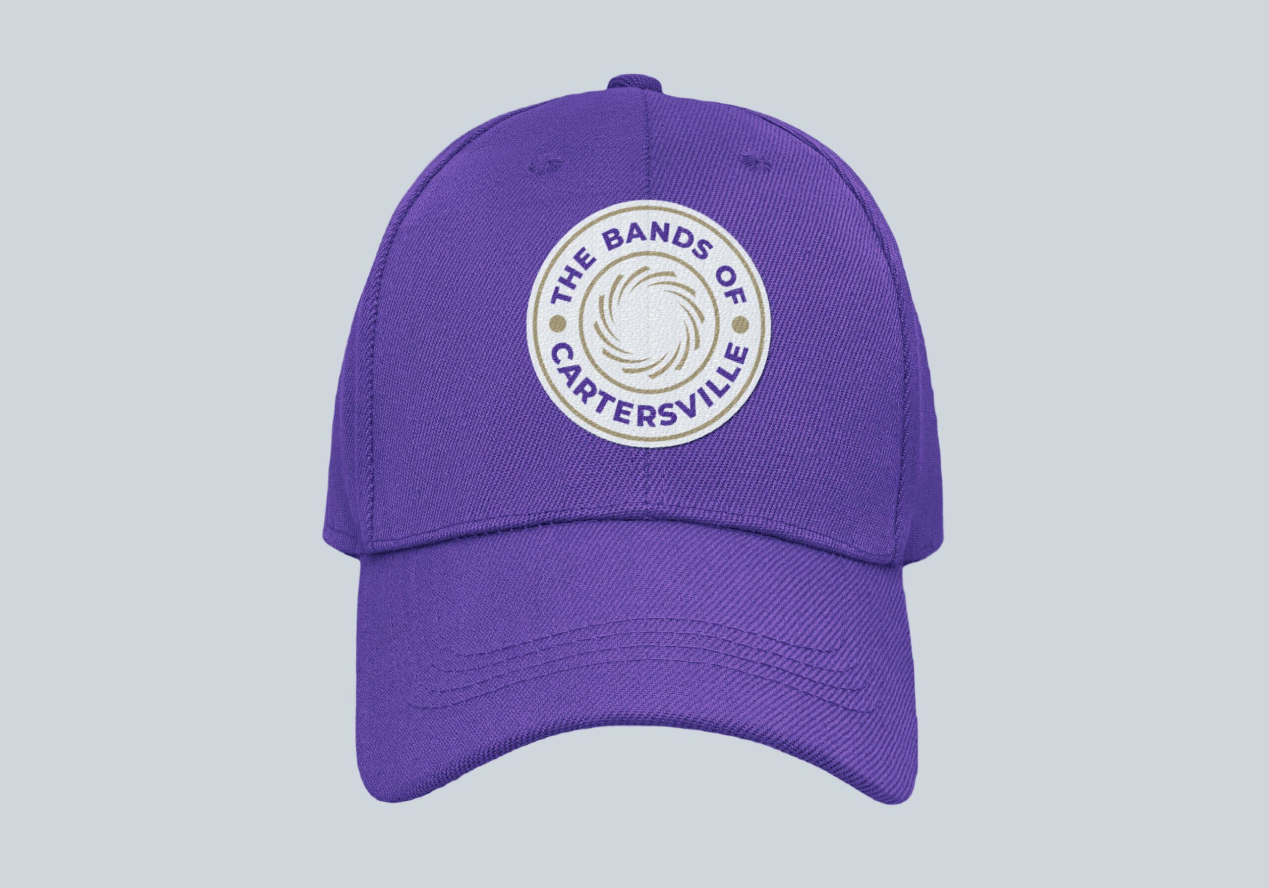 The Bands of Cartersville Logo on a hat The Bands of Cartersville Logo on a hat