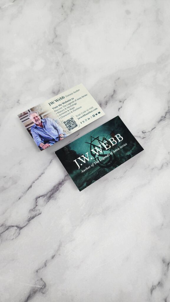 J.W. Webb Business Card Design
