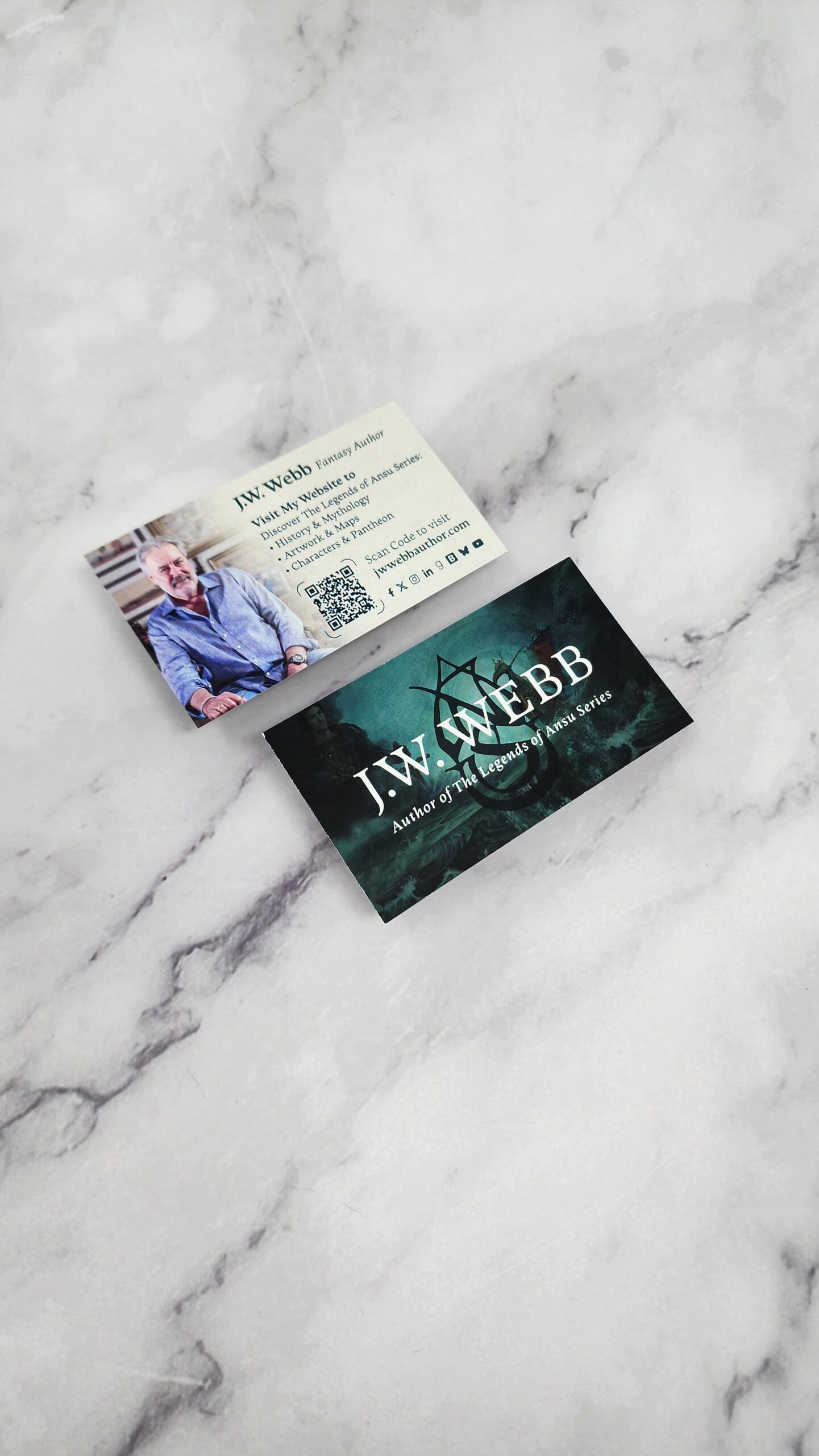 J.W. Webb Business Card Design J.W. Webb Business Card Design