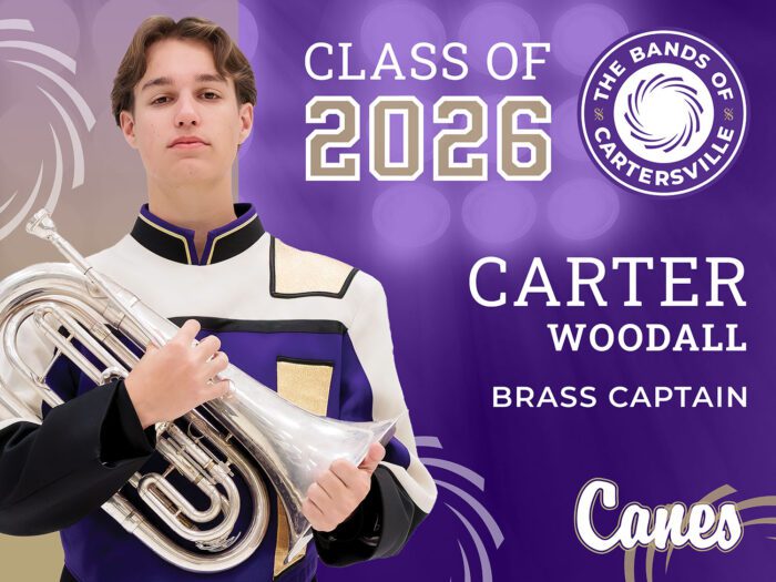 Senior Yard Sign for Carter