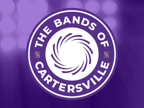 The Bands of Cartersville Logo Yard Sign