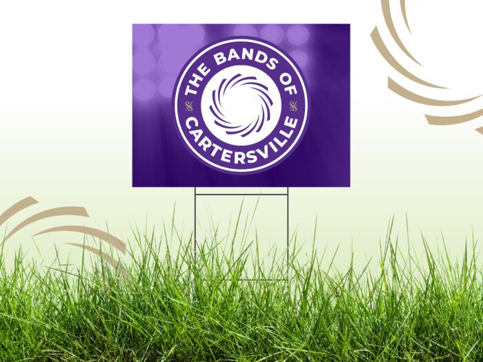 Bands of Cartersville Cartersville Yard Sign