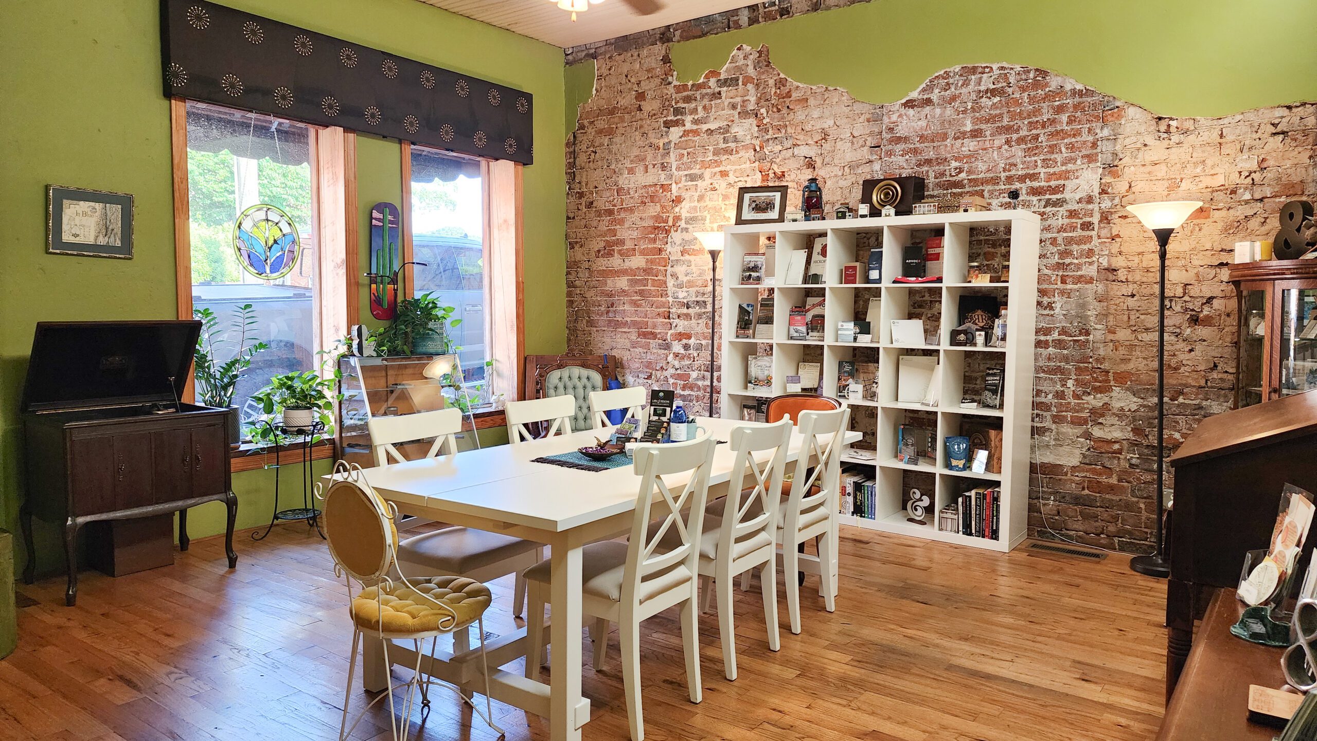 Conference Room at Lara J Designs, where you will meet with our team to discuss your graphic design project.