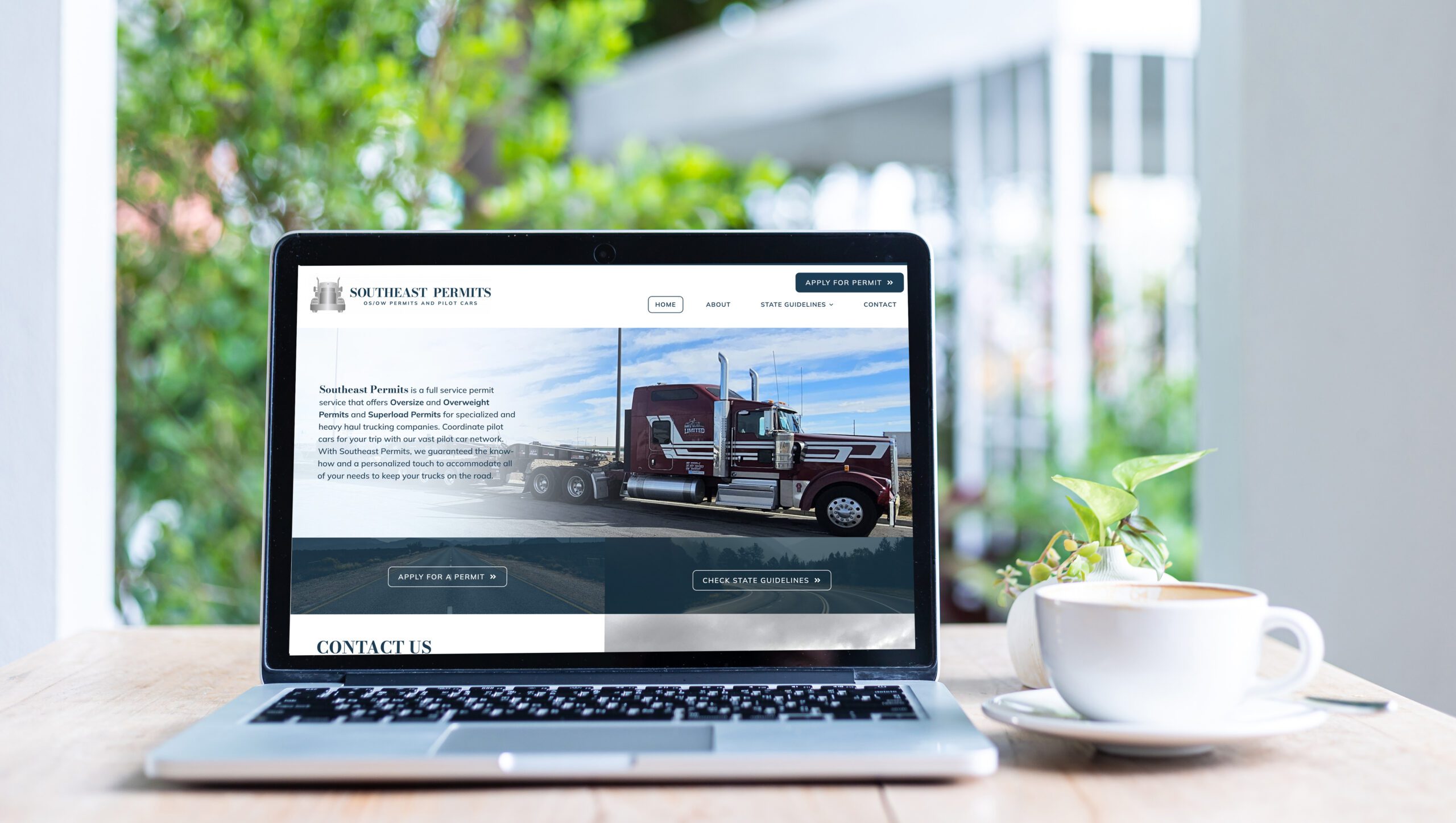 Southeast Permits Website Design Website Design for Southeast Permits