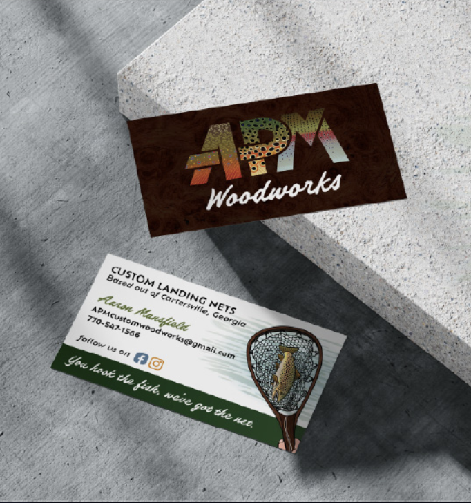 APM Woodworks Business Cards APM Woodworks Business Cards