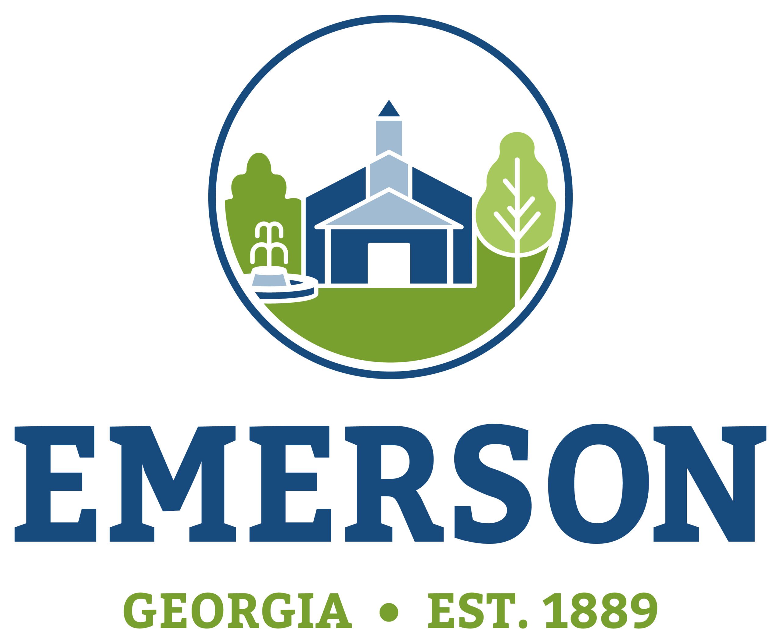 Emerson_Logo_Marketing_Stacked_GeorgiaEst1889Tag_FullColor City of Emerson, Georgia